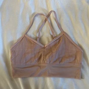 Alo Yoga Nude/pink Sports Bra Size M